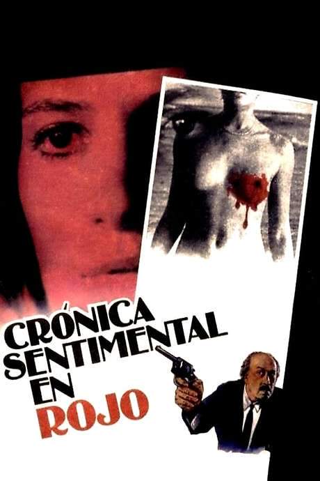 Crónica sentimental en rojo (1986) movie poster