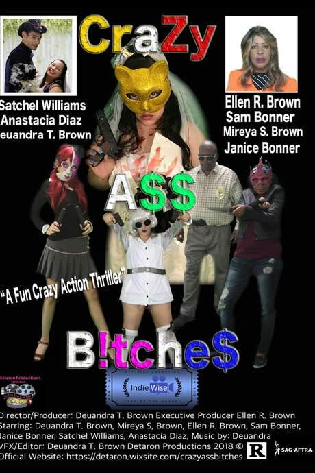 CraZy A$$ B!tche$ (2018) movie poster