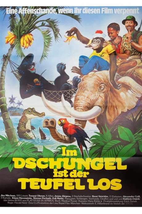 Crazy Jungle Adventure (1982) movie poster