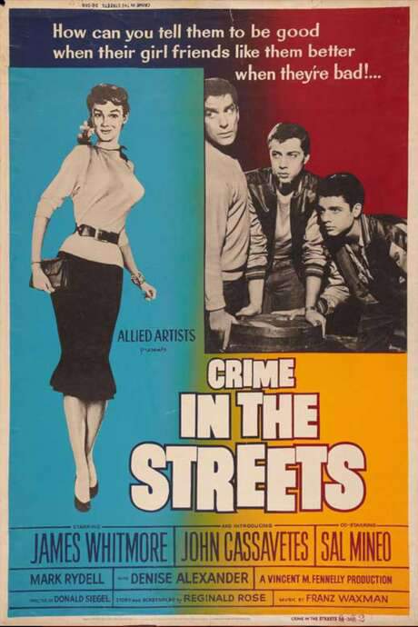 Crime in the Streets (1955) movie poster