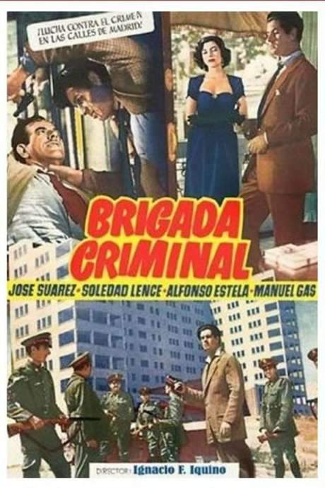 Criminal Brigade (1950) movie poster
