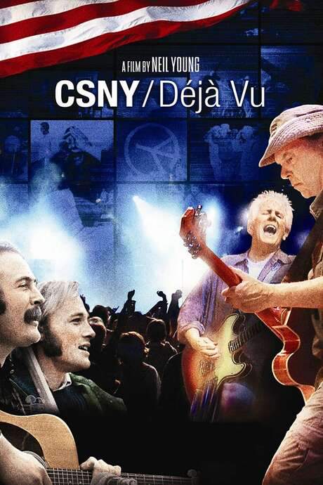 Crosby, Stills, Nash & Young ‎– Déjà Vu (2008) movie poster