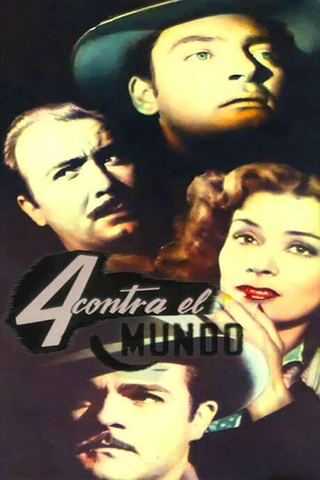 Cuatro contra el mundo (1950) movie poster