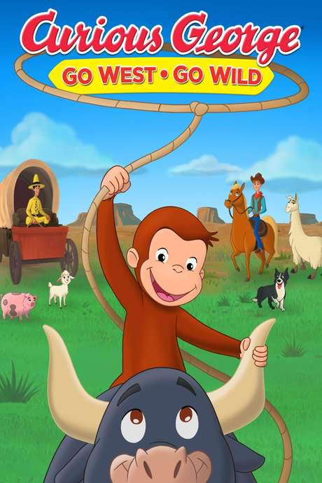 Curious George: Go West, Go Wild (2020) movie poster