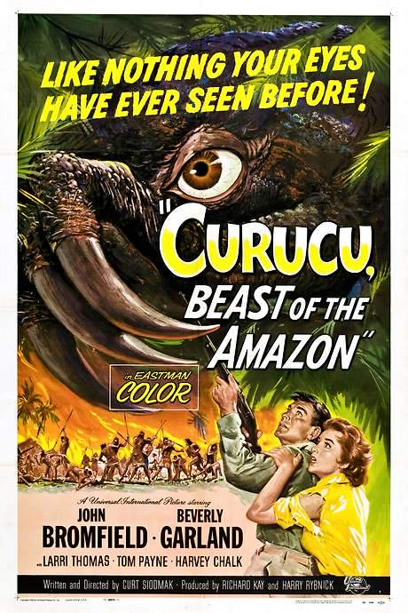 Curucu, Beast of the Amazon (1956) movie poster