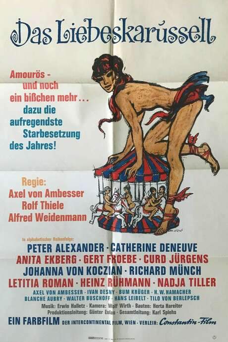 Das Liebeskarussell (1965) movie poster