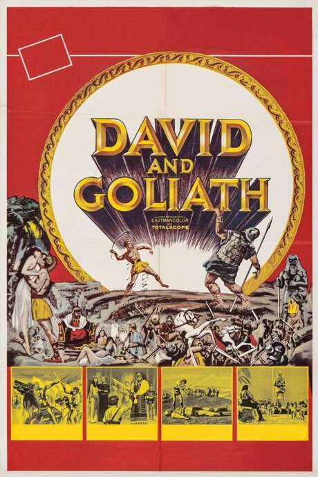 David and Goliath (1960) movie poster