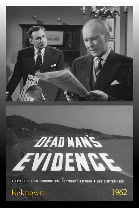 Dead Man’s Evidence (1962) movie poster