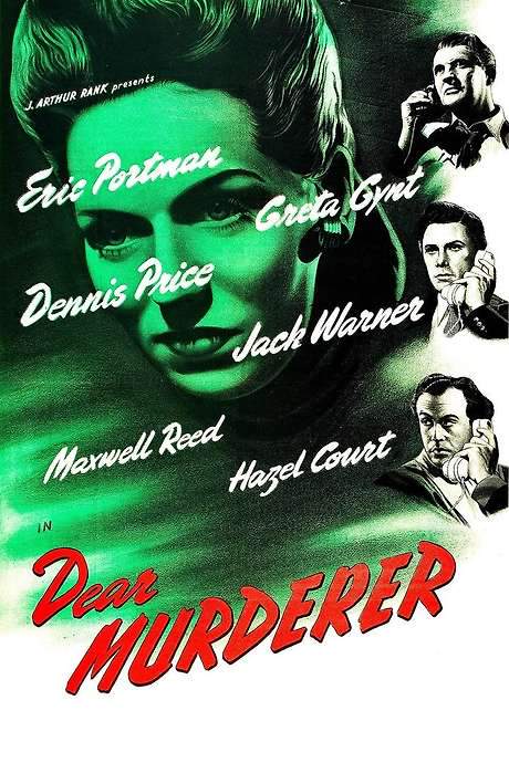 Dear Murderer (1947) movie poster