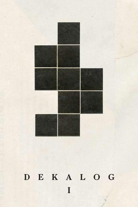 Decalogue I (1989) movie poster
