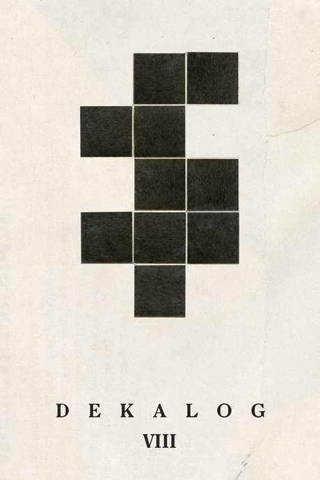 Decalogue VIII (1989) movie poster