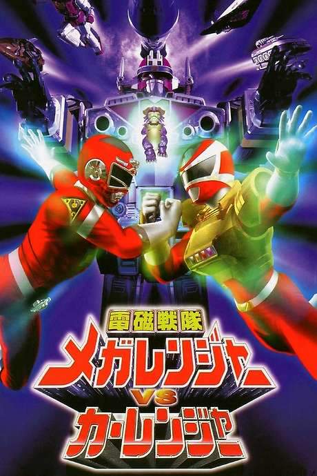 Denji Sentai Megaranger vs Carranger (1998) movie poster