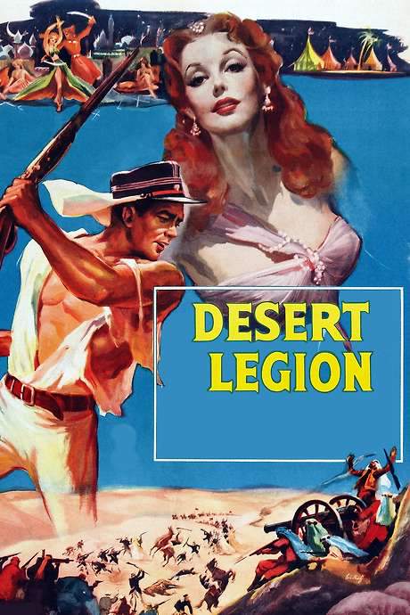 Desert Legion (1953) movie poster