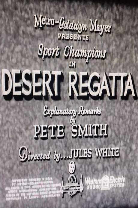 Desert Regatta (1932) movie poster