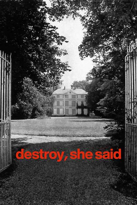 Destroy, She Said (1969) movie poster