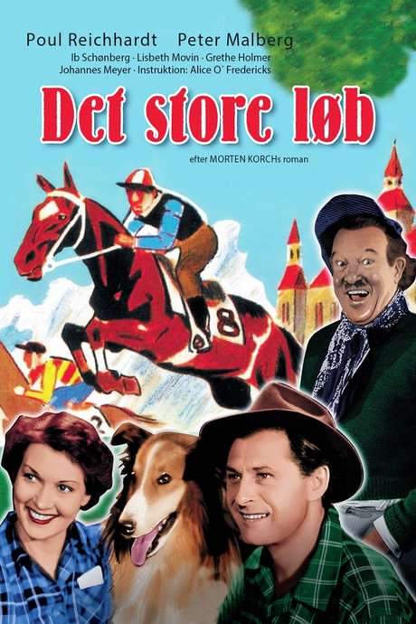Det store løb (1952) movie poster