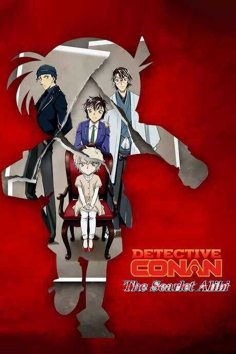 Detective Conan: The Scarlet Alibi (2021) movie poster