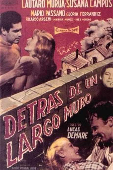 Detrás de un largo muro (1958) movie poster