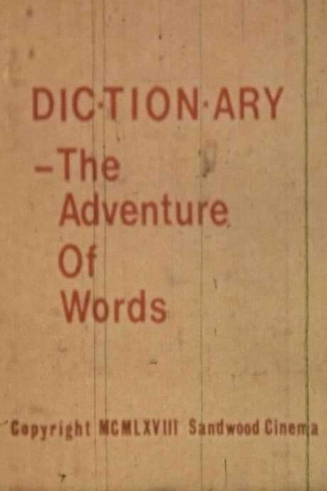 Dictionary: The Adventure of Words (1968) movie poster