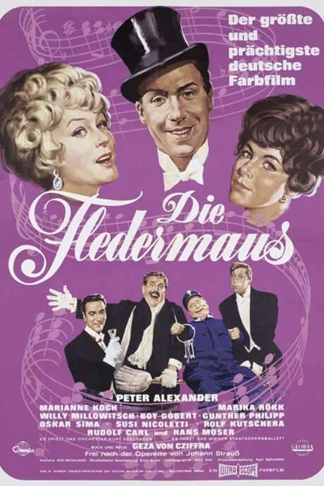 Die Fledermaus (1962) movie poster