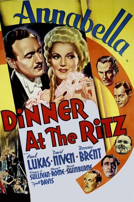 Dinner at the Ritz (1937) movie poster