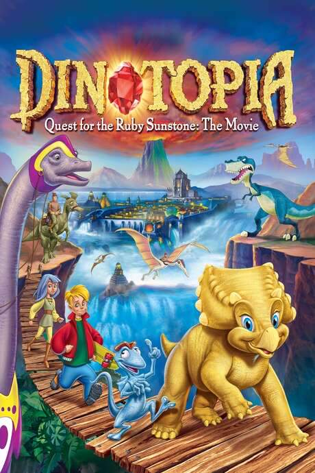 Dinotopia: Quest for the Ruby Sunstone (2005) movie poster