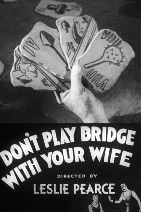 Don’t Play Bridge With Your Wife (1933) movie poster