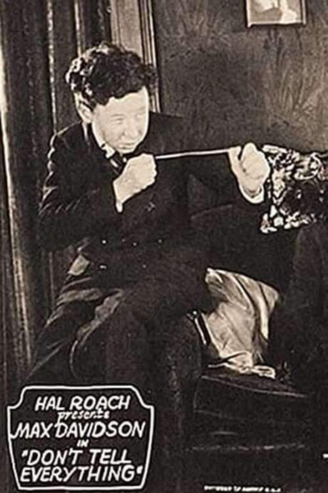 Don’t Tell Everything (1927) movie poster
