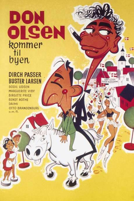 Don Olsen kommer til byen (1964) movie poster