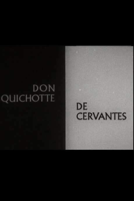 Don Quichotte de Cervantes (1965) movie poster