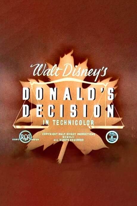 Donald’s Decision (1942) movie poster