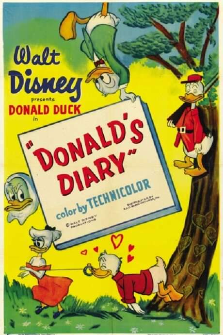 Donald’s Diary (1954) movie poster