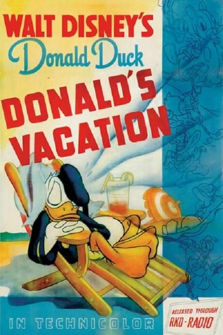 Donald’s Vacation (1940) movie poster
