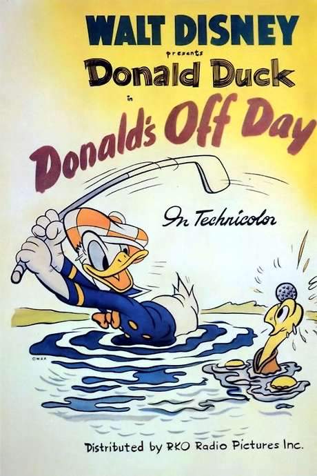 Donald’s Off Day (1944) movie poster