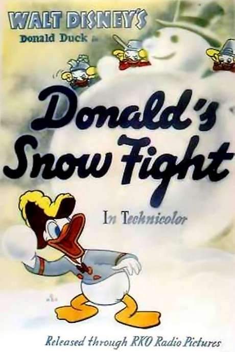 Donald’s Snow Fight (1942) movie poster