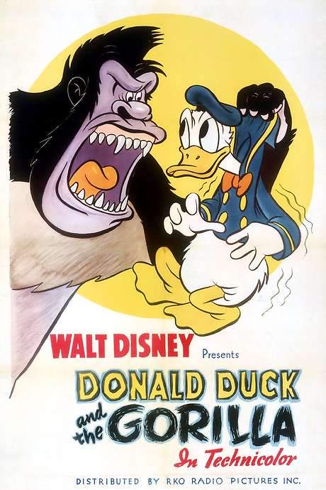 Donald Duck and the Gorilla (1944) movie poster