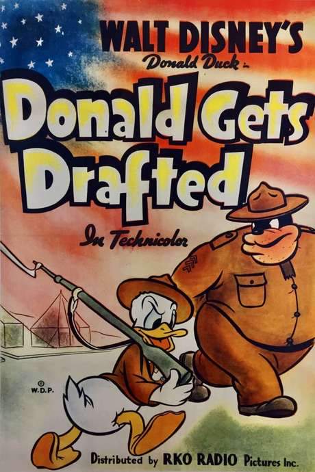 Donald Gets Drafted (1942) movie poster