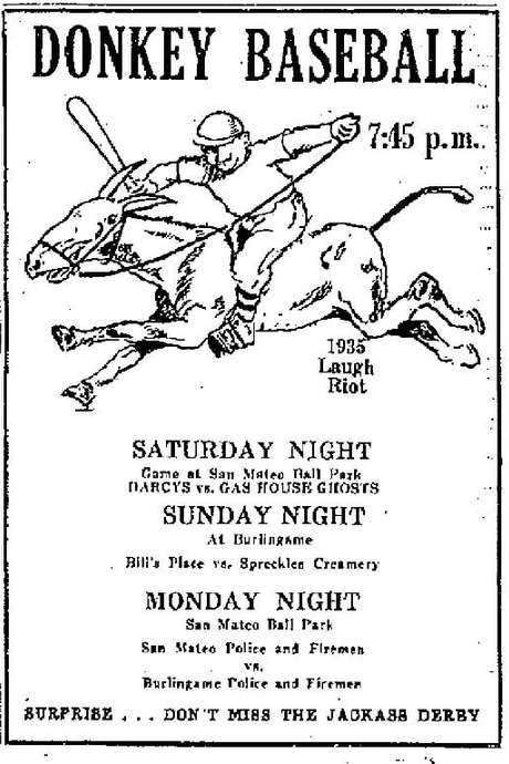 Donkey Baseball (1935) movie poster