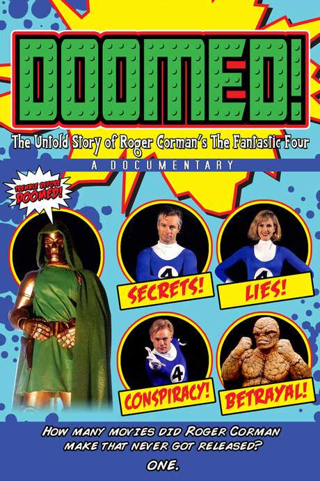 Doomed! The Untold Story of Roger Corman’s The Fantastic Four (2015) movie poster