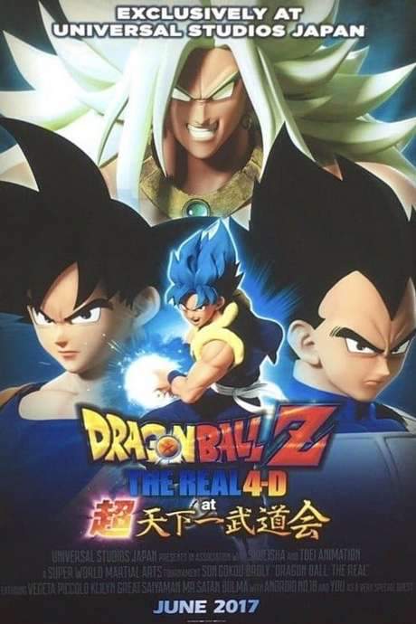 Dragon Ball Z: The Real 4-D at Super Tenkaichi Budokai (2017) movie poster