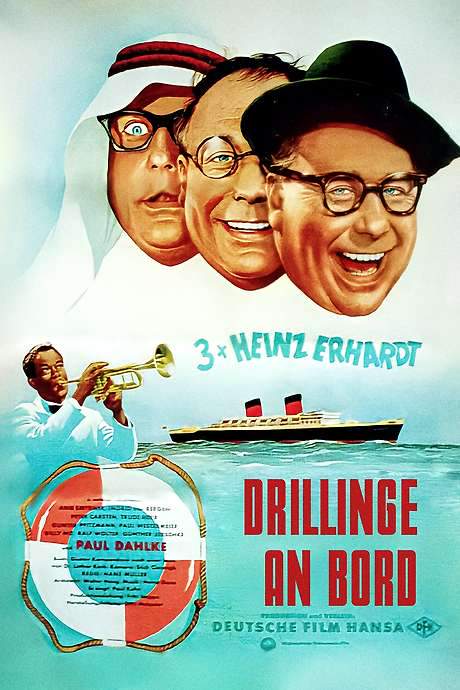Drillinge an Bord (1959) movie poster