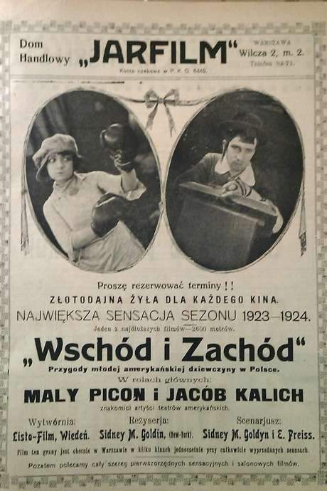 East and West (1923) movie poster