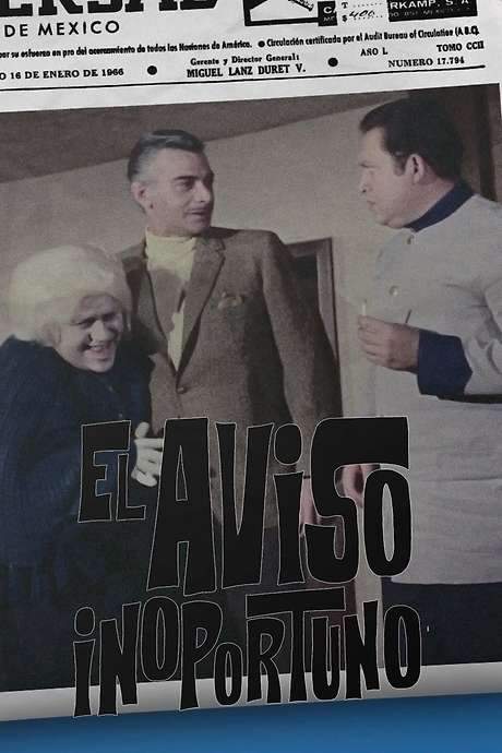 El aviso inoportuno (1969) movie poster