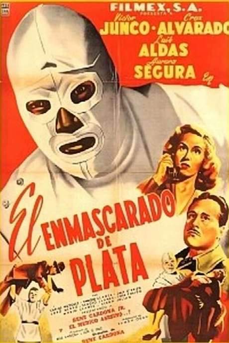 El enmascarado de plata (1954) movie poster