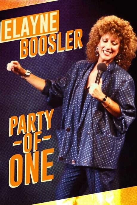 Elayne Boosler: Party of One (1986) movie poster