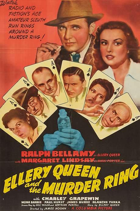 Ellery Queen and the Murder Ring (1941) movie poster