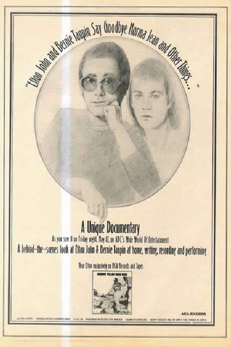 Elton John and Bernie Taupin Say Goodbye Norma Jean and Other Things (1973) movie poster