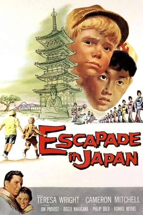 Escapade in Japan (1957) movie poster
