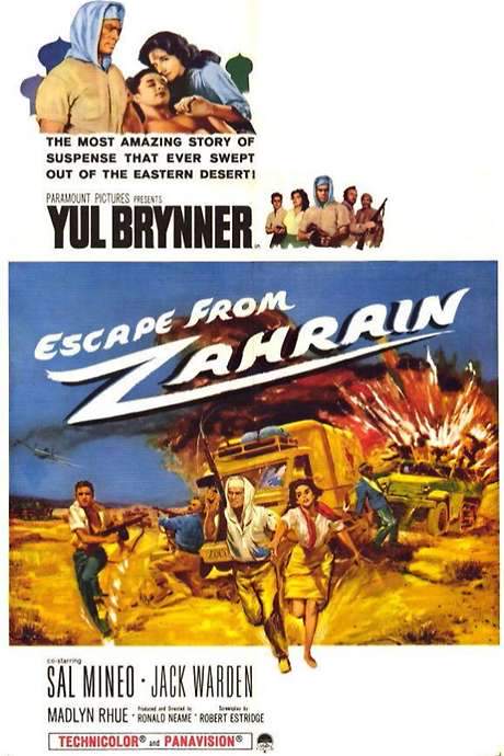 Escape from Zahrain (1962) movie poster