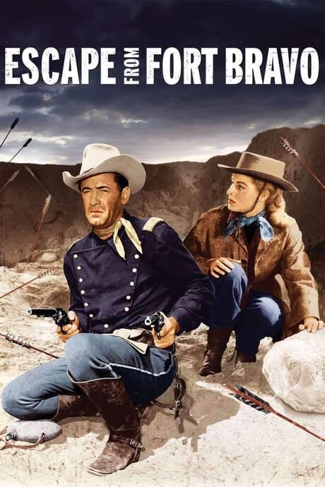 Escape from Fort Bravo (1953) movie poster